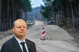 VTEK svarstys pratęsti tyrimą dėl gatvės, kurioje gyvena S. Skvernelis, asfaltavimo