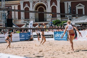 Istorinis įvykis: pirmą kartą Lietuvoje bus surengtas paplūdimio tinklinio pasaulio turo turnyras