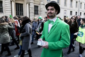 Dubline dėl koronaviruso atšaukiamas Šv. Patriko dienos paradas