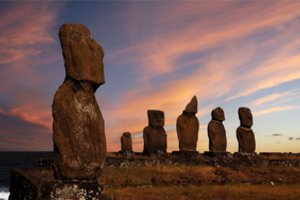 Incidentas Velykų saloje: automobiliu sugadintas pasaulio paveldas