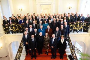 Signatarams šalies vadovas dėkojo už galimybę rašyti savo, o ne svetimos šalies istoriją