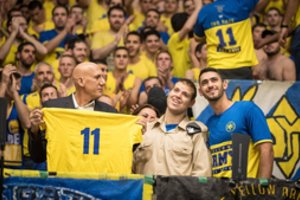 „Maccabi“ ribos žiūrovų skaičių Eurolygos rungtynėse