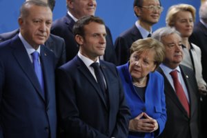 Kitą savaitę Stambule planuojamos R. T. Erdogano, A. Merkel ir E. Macrono derybos