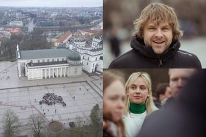 Kovo 11-ąją prie unikalios dovanos Lietuvai prisidėjo ir Benediktas Vanagas