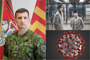 Paaiškėjo ir trečiojo karininko testo rezultatai dėl koronaviruso