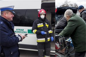 Koronaviruso baubas Lietuvos pasienyje: pareigūnai automobilius stabdo plikomis rankomis