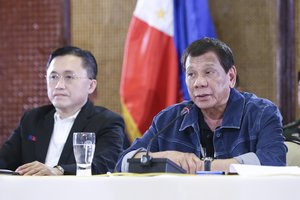 Filipinų prezidentas R. Duterte dėl koronaviruso pavojaus uždaro sostinę