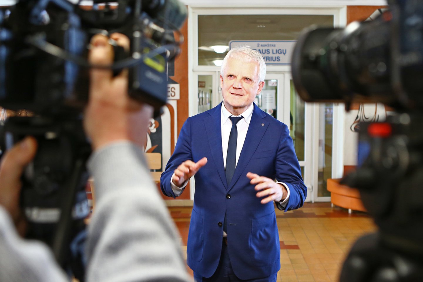 Respublikinės Šiaulių ligoninės direktorius Remigijus Mažeika.<br>G.Šiupario nuotr.