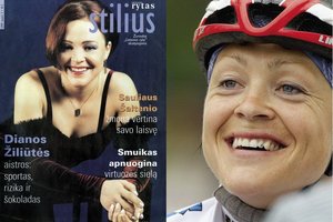 Kamikadze praminta sportininkė Diana Žiliūtė dviratį mynė iki šešto nėštumo mėnesio