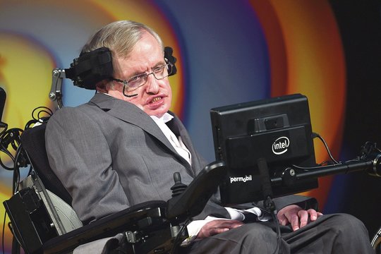 Talentingas britų mokslininkas ir išskirtinė asmenybė S.Hawkingas nugyveno nepaprastą gyvenimą.<br>PA/„Scanpix“nuotr.