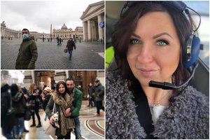 Italijoje koronaviruso suirutę kenčianti lietuvė Eglė: „Draudžiama gimdyti, tuoktis ir mirti“