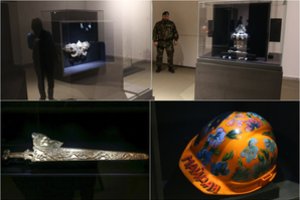 Ukrainos istoriją pasakoja ir skitų auksas, ir lietuvių karių vaikų žaislai