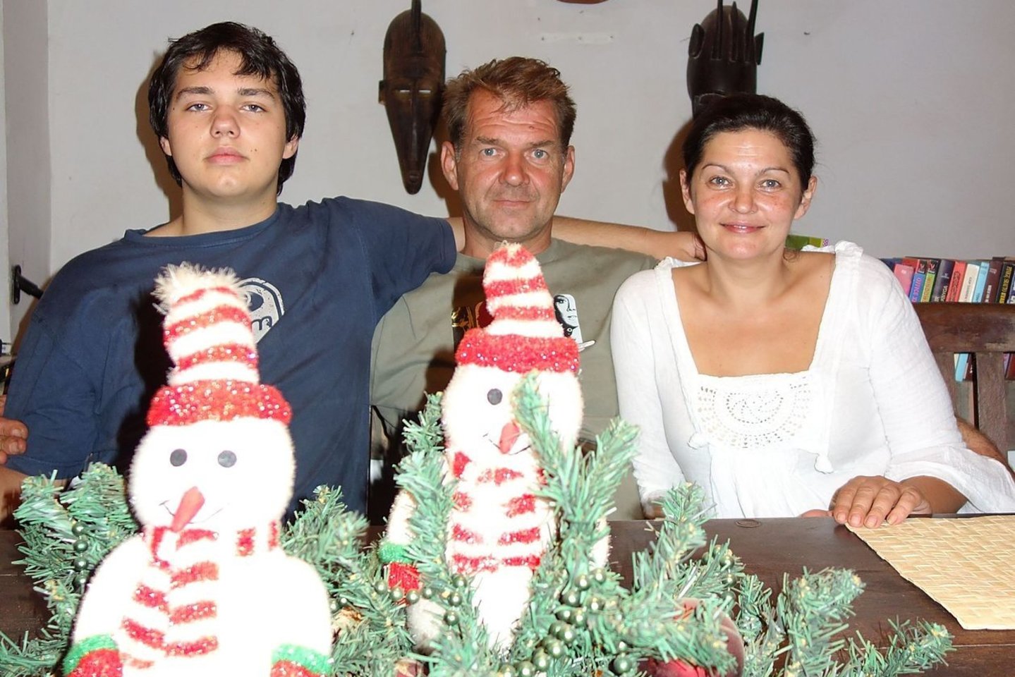 Prieš septynerius metus Ž.Kriaučiūnas su žmona Jurga ir sūnumi Aru portalui lrytas.lt pasakojo, kuo jos paviliojo Afrika, į kurią jie išsikėlė gyventi.<br>lrytas.lt archyvo nuotr.