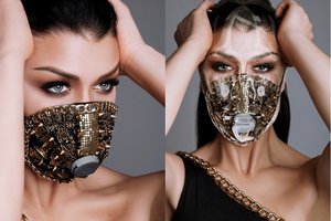 Išskirtinių papuošalų kūrėja Elvyra Monginienė sukūrė apsaugą nuo koronaviruso