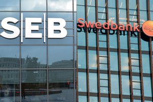 Skelbia dėl bankų darbo karantino metu