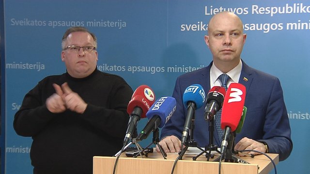 A. Veryga pasakė vieną gerą ir vieną blogą žinią dėl koronaviruso situacijos Lietuvoje