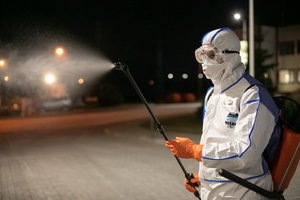 Savivaldybės įmonė „Grinda“ teikia naują paslaugą – dezinfekuos oro uosto ir kitas patalpas