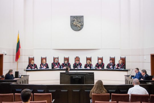 Konstitucinis teismas.<br>J.Stacevičiaus nuotr.