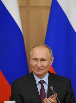 Rusijos prezidentas Vladimiras Putinas.<br>Sputnik/Scanpix nuotr.
