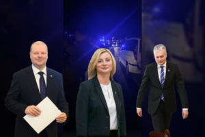 Po neramios nakties Vokietijos-Lenkijos pasienyje – ministrės žinia lietuviams: kaltina susirinkusią minią