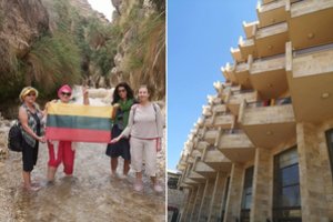 Keturios lietuvės neviltyje: nežino, kaip ištrūkti namo iš kareivių saugomo viešbučio Jordanijoje