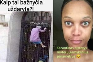 Juoktis sveika: smagiausi pokštai apie koronavirusą iš socialinių tinklų