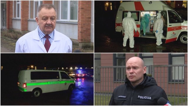 Į pagalbą medikams skuba policija: įtarus koronavirusą lietuviai bėga ir švaistosi peiliais