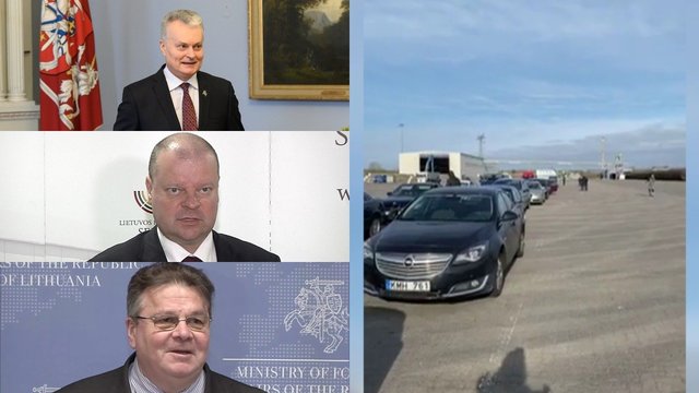 Situacija aštrėja: pasienyje įstrigusių lietuvių nesuvaldo nei policija, nei prezidentas