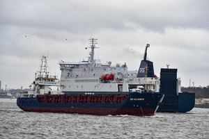 Nerimas Klaipėdoje: užkrato banga į Lietuvą gali atslinkti per uostą, keltais kasdien grįš 300–350 žmonių