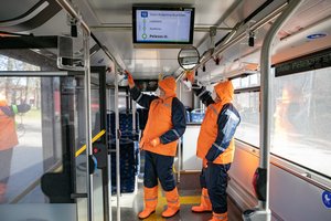 Dezinfekuos per 23 tūkst. transporto priemonių