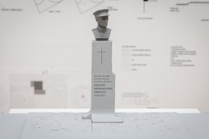 Paaiškėjo antkapinio paminklo Adolfui Ramanauskui-Vanagui konkurso nugalėtojas