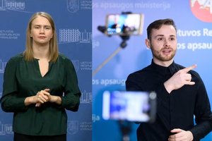 Gestų kalbos vertėjai atskleidė, kurių politikų kalbas versti paprasčiausia