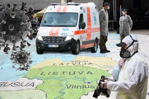 Užsikrėtusių koronavirusu žemėlapis Lietuvoje plečiasi: jau pateko ir Jonava