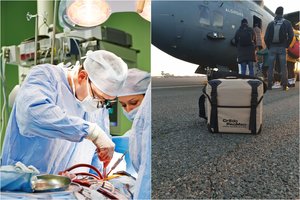 Iš Vokietijos atskraidinti ypač svarbūs kroviniai, kurie išgelbėjo dvi gyvybes