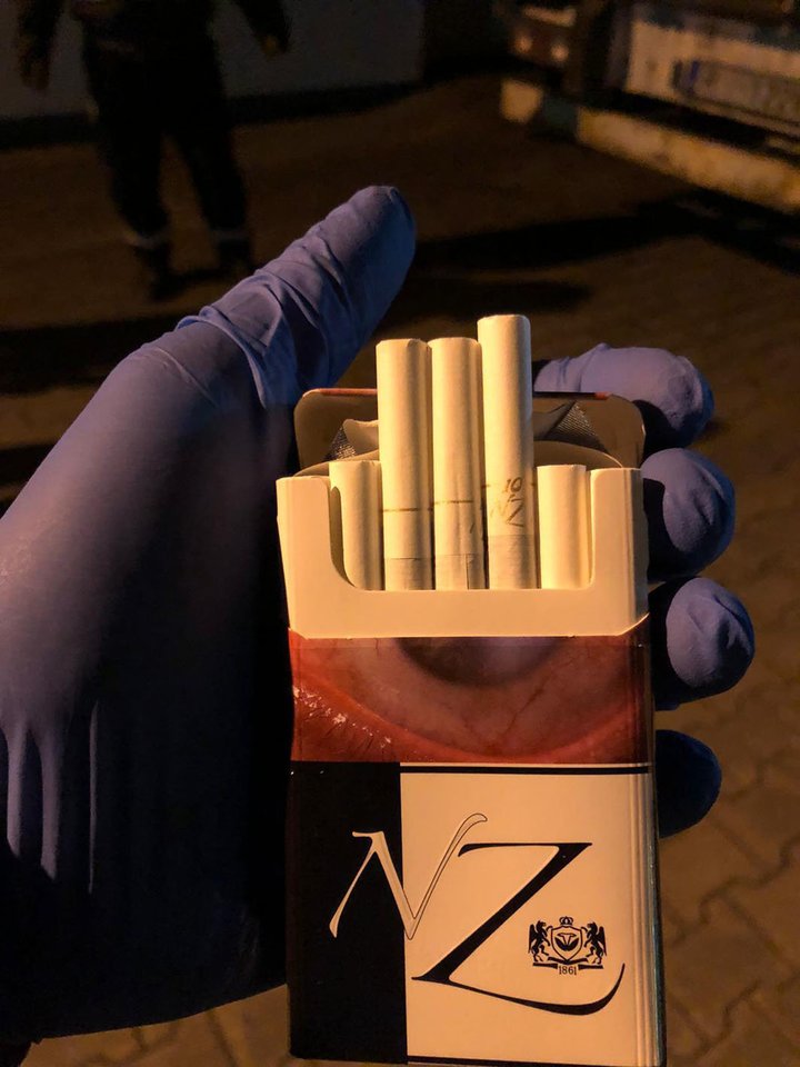  Nestabdo net ir karantinas: sulaikyta 4 mln eurų vertės cigarečių kontrabanda.<br> MKT nuotr.