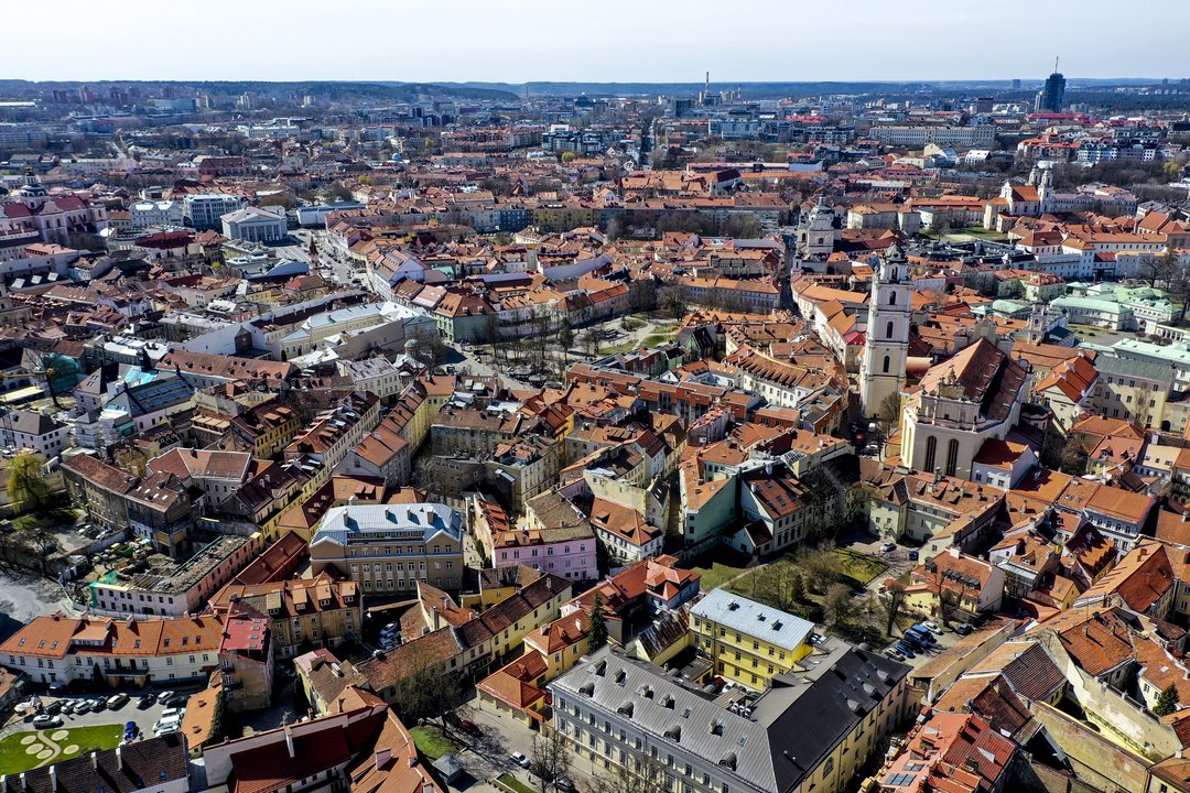  Vilniaus panorama.<br> V.Ščiavinsko nuotr.