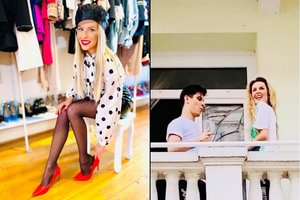  „Mis Visata Lietuva 2014“ Patricija Belousova seka italų pėdomis: kaimynus linksmina balkone