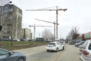 Statybininkai vilniečiams įvarė nerimo, tačiau statybų vadovas ramus