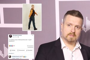 Deivydas Zvonkus pasidalijo jaunystės fotografija: kandžių replikų nepagailėjo N. Bunkė