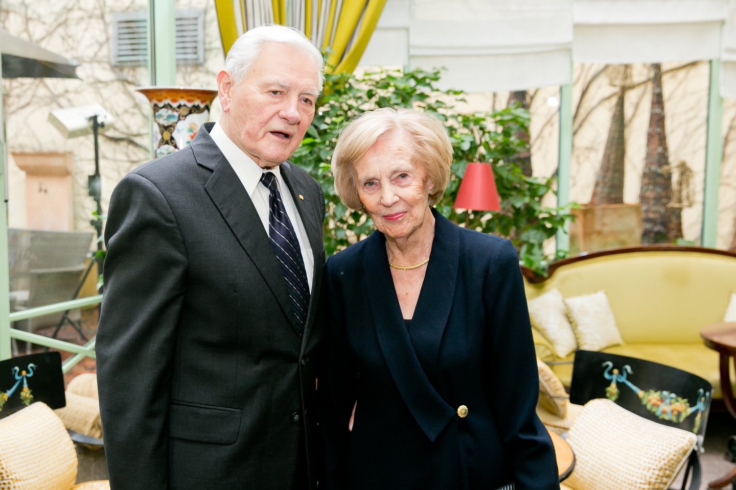 Valdas ir Alma Adamkai.<br>T.Bauro nuotr.