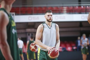 „Žalgirio“ centro M. Gebeno žaibiški atsakymai apie serialus ir K. Bryantą