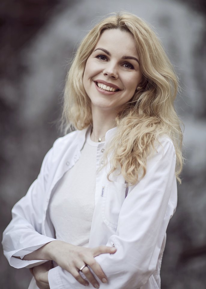  Akušerė ir tėvystės mokyklos „Gandro lizdas“ įkūrėja Ieva Girdvainienė<br> Asmeninio albumo nuotr.