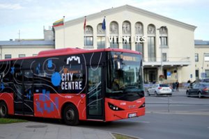 Į Vilniaus oro uostą laikinai nekursuos viešasis transportas