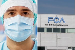 „Fiat Chrysler“ koncernas imasi apsauginių kaukių gamybos