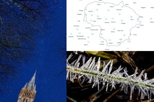 Po šalčiausios nakties Lietuvoje šiais metais paskelbė, kur temperatūra krito žemiausiai