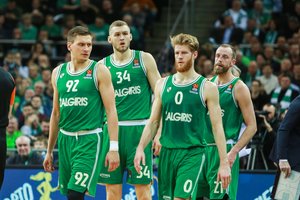 Kauno „Žalgiris“ dar negali baigti sezono – Eurolyga nežada nutraukti turnyro 