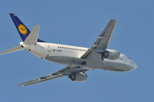 1992 m. Vilniuje nusileido lėktuvas „Boeing 737“ iš Frankfurto prie Maino – bendrovė „Lufthansa“ atnaujino prieškario reisus į Lietuvą.<br>V.Ščiavinsko nuotr.