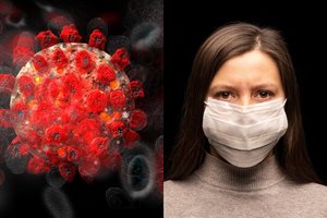 Koronavirusą lengva supainioti su gripu ar alergija, bet yra esminių skirtumų