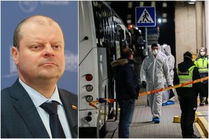 S. Skvernelis rėžė kai kuriems į šalį grįžtantiems tautiečiams: „Žmonėmis pavadinti jų negalima“