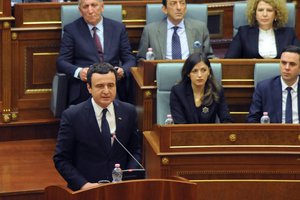 Kosovo vyriausybė neatlaikė balsavimo dėl nepasitikėjimo